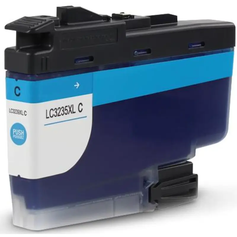 Συμβατό μελάνι Brother  LC3235xl Cyan