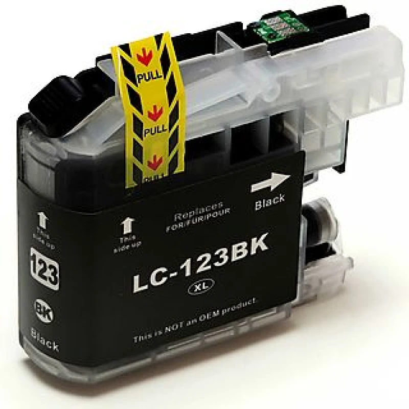 Συμβατό μελάνι Brother LC123  BLACK