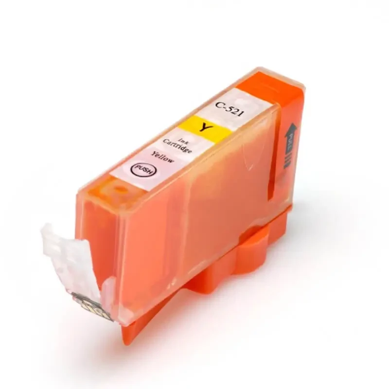 Συμβατό μελάνι Canon CLI-521 Yellow