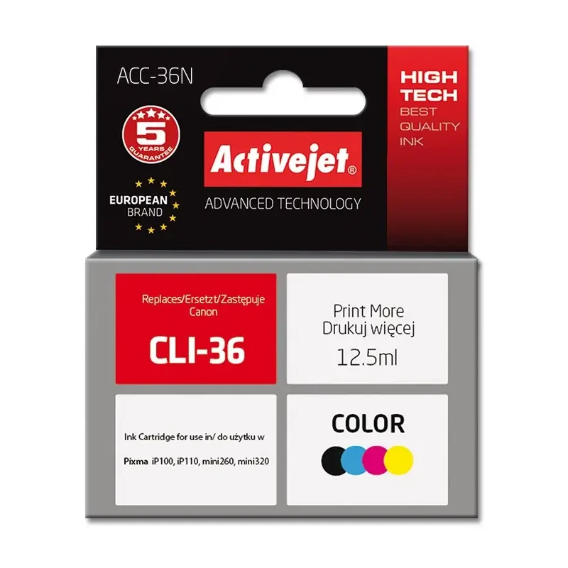 Compatible  ink Canon CLI-36 Color