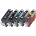 Συμβατά μελάνια  Canon CLI-8 Black, CLI-8 Cyan, CLI-8 Magenta, CLI-8 Yellow & PGI-5