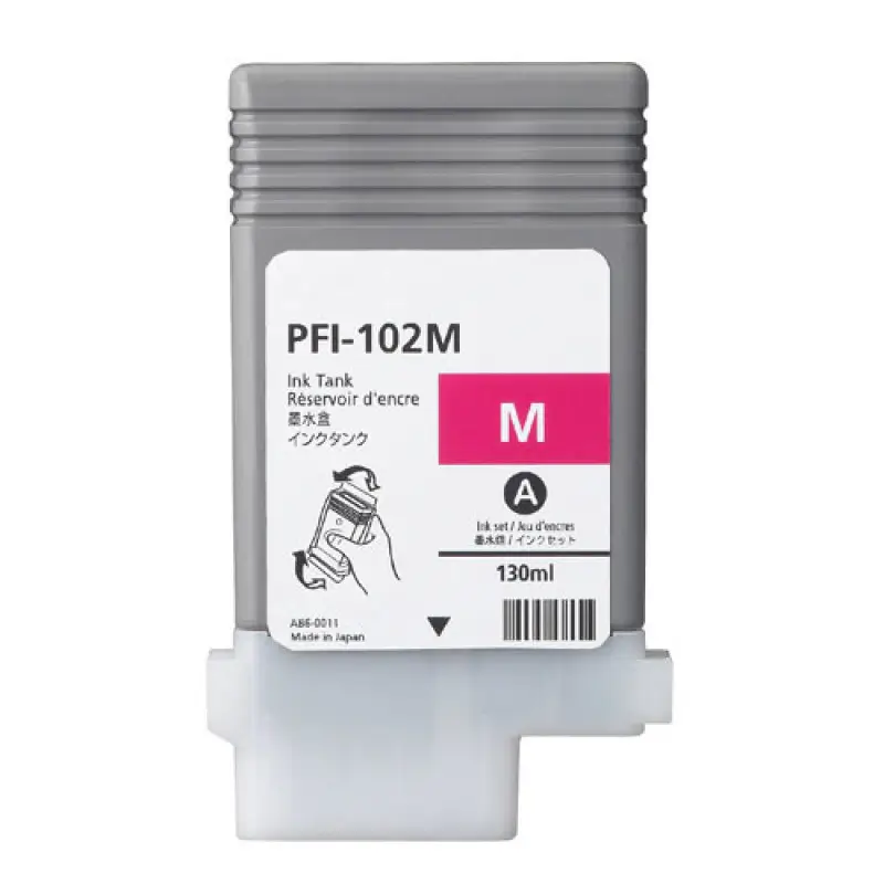 Compatible  ink Canon PFI-102M  Magenta