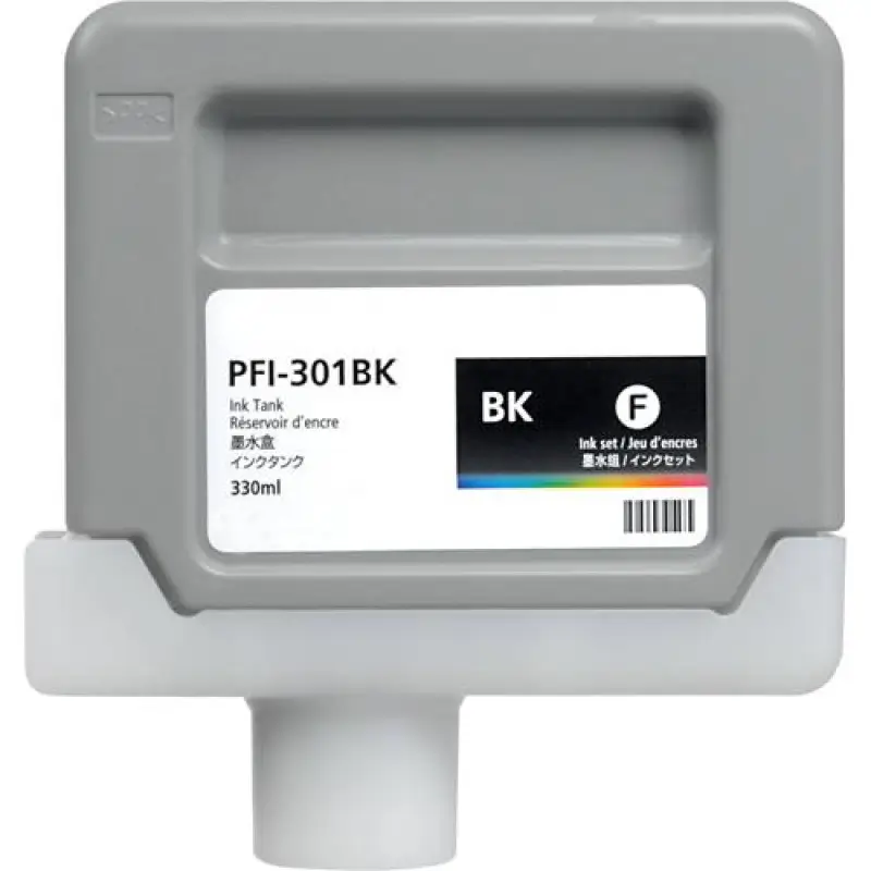 Compatible  ink Canon PFI-301BK  (1486B001AA)