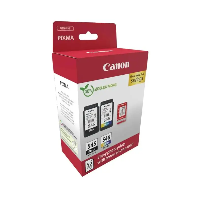 Γνήσια μελάνια Canon PG-545/CL-546 MULTIPACK (8287B008)
