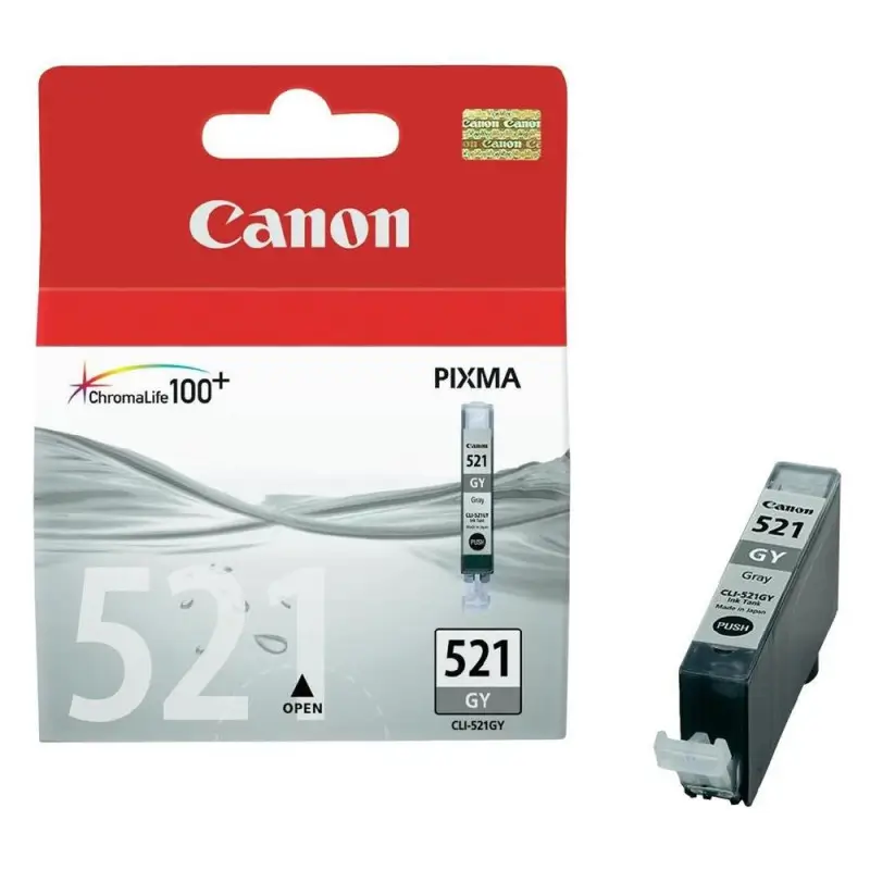 Γνήσιο μελάνι Canon CLI-521 Grey (2937B001)