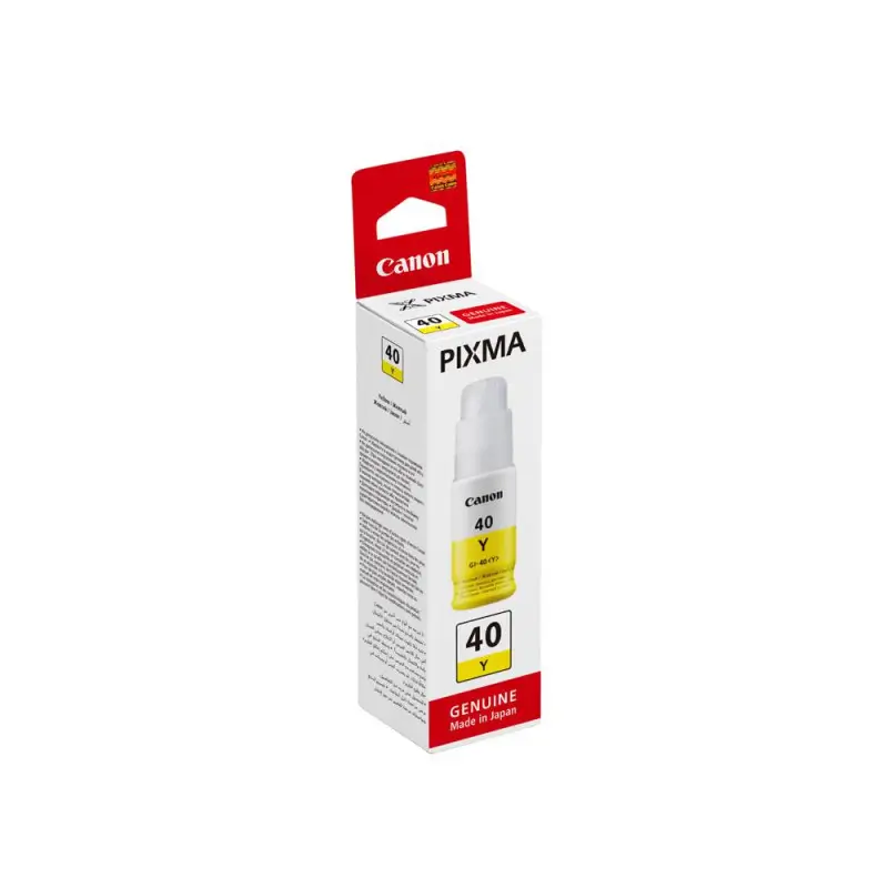 Γνήσιο μελάνι Canon Bottle GI-40Y Yellow 7,7k 70ml