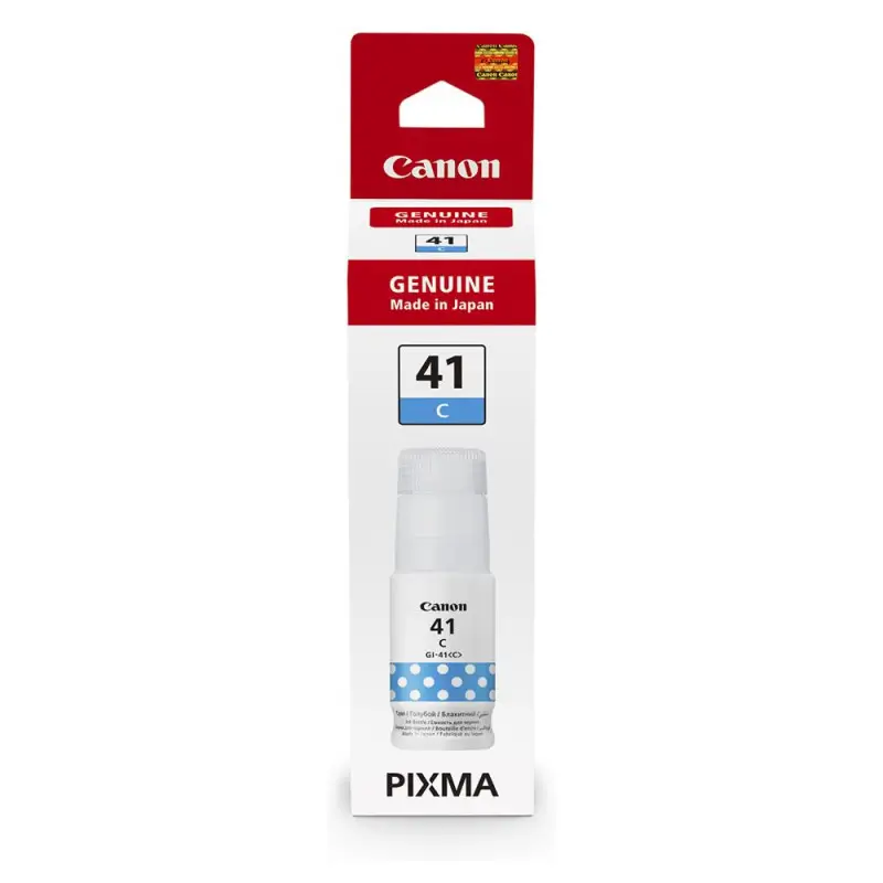Γνήσιο μελάνι Canon Bottle GI-41C Cyan 7.7k (4543C001AA)