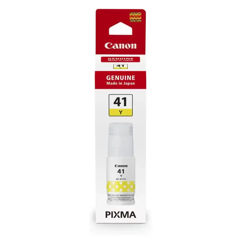 Γνήσιο μελάνι Canon Bottle GI-41Y Yellow 7.7k (4545C001AA)