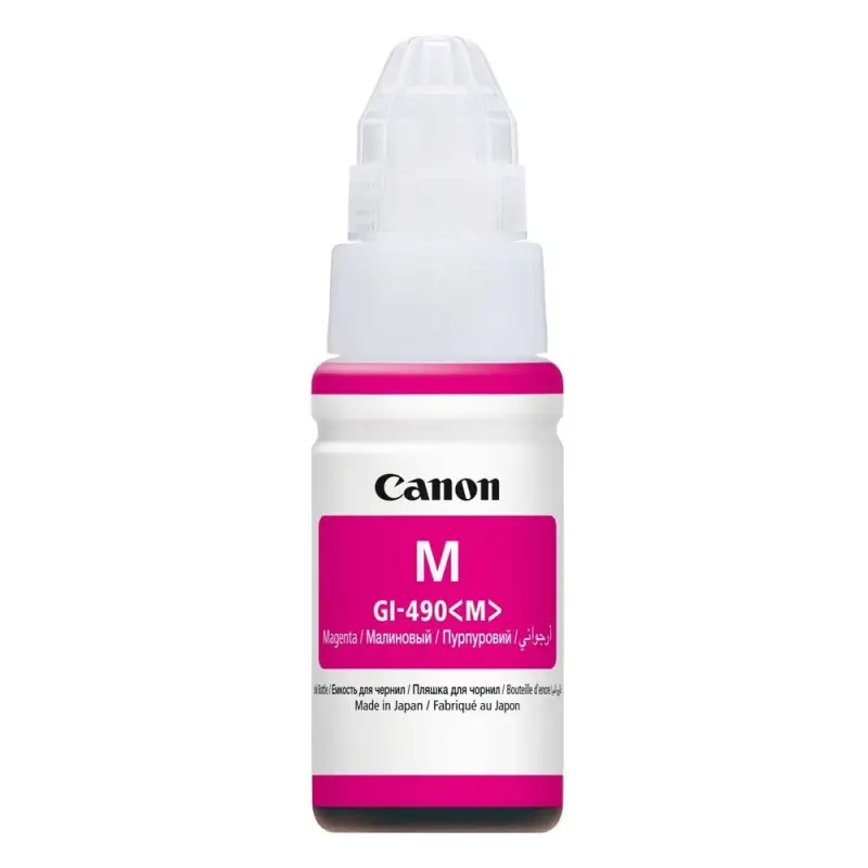 Γνήσιο μελάνι Canon GI-490 Magenta 70ml 7k