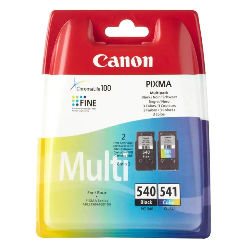 Γνήσια μελάνια Canon PG-540, CL-541 Multipack  (5225B006)