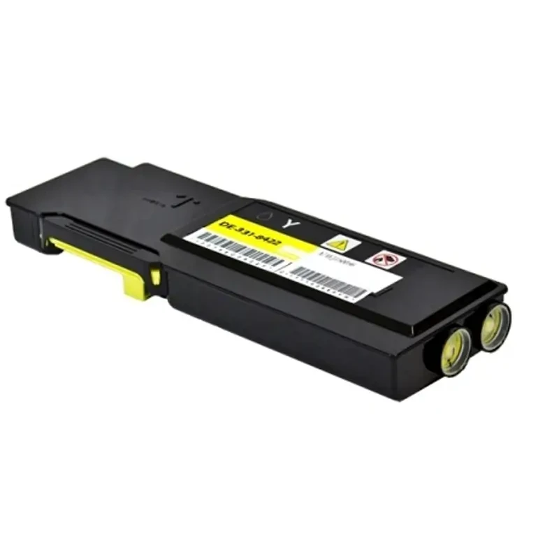Compatible  toner Dell C3760/ C3765 Yellow CHIP