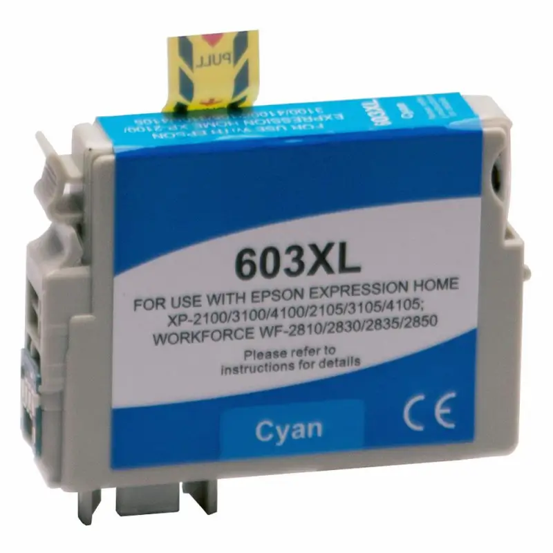 Συμβατό μελάνι  EPSON 603xl Cyan C13T03A24010