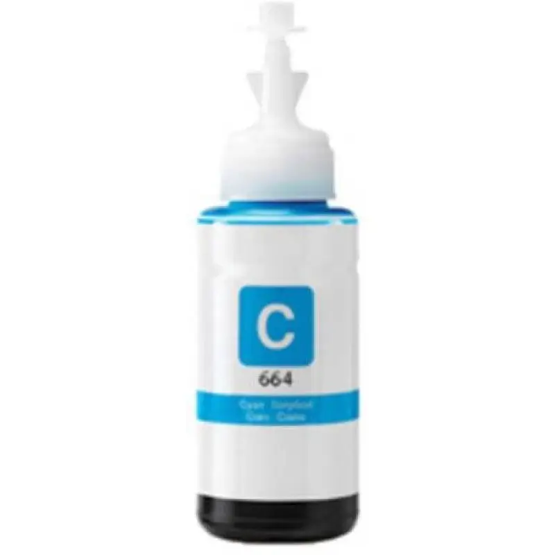Συμβατό μελάνι  EPSON T6642 Cyan Ink Bottle (C13T66424A)