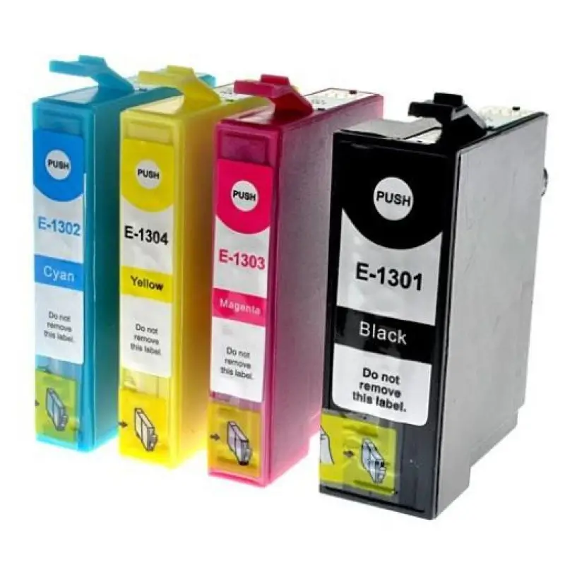 Συμβατά μελάνια Epson T1301-Τ1304 Pack (T1305)