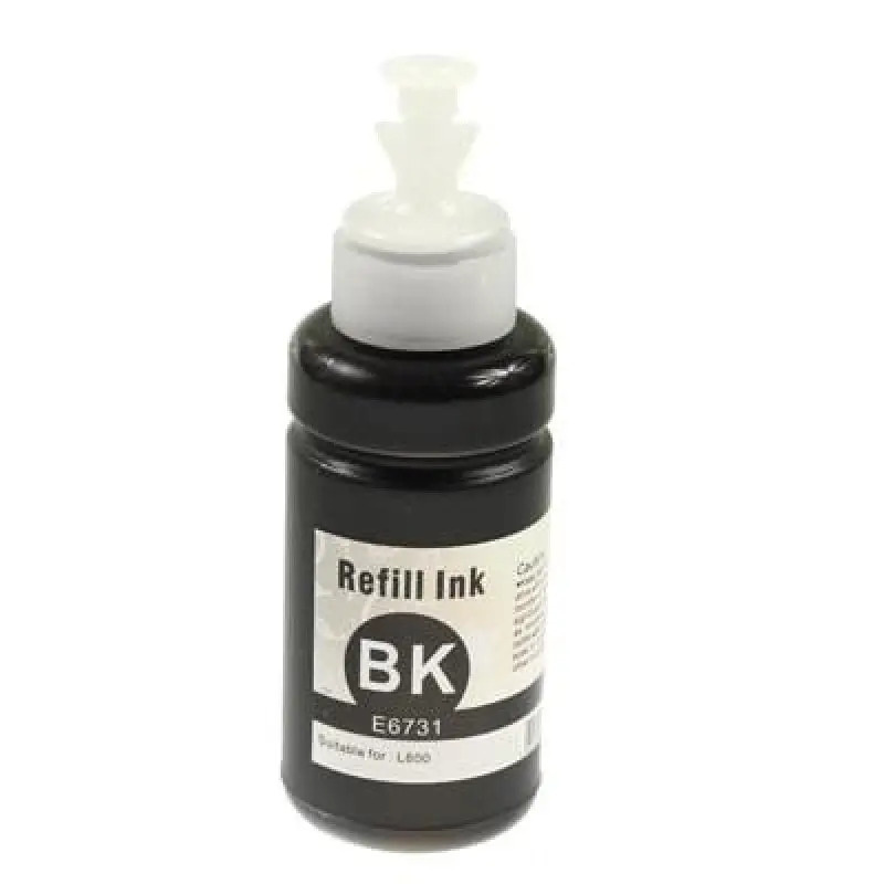 Συμβατό μελάνι  EPSON T6731 Black Ink Bottle (C13T67314A)