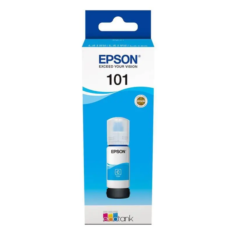 Γνήσιο μελάνι Epson 101 CYAN  (C13T03V24A)