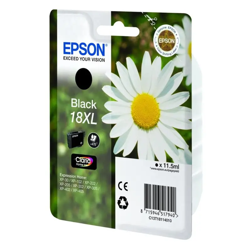Γνήσιο μελάνι EPSON T181140 XL / T1811 / 18XL
