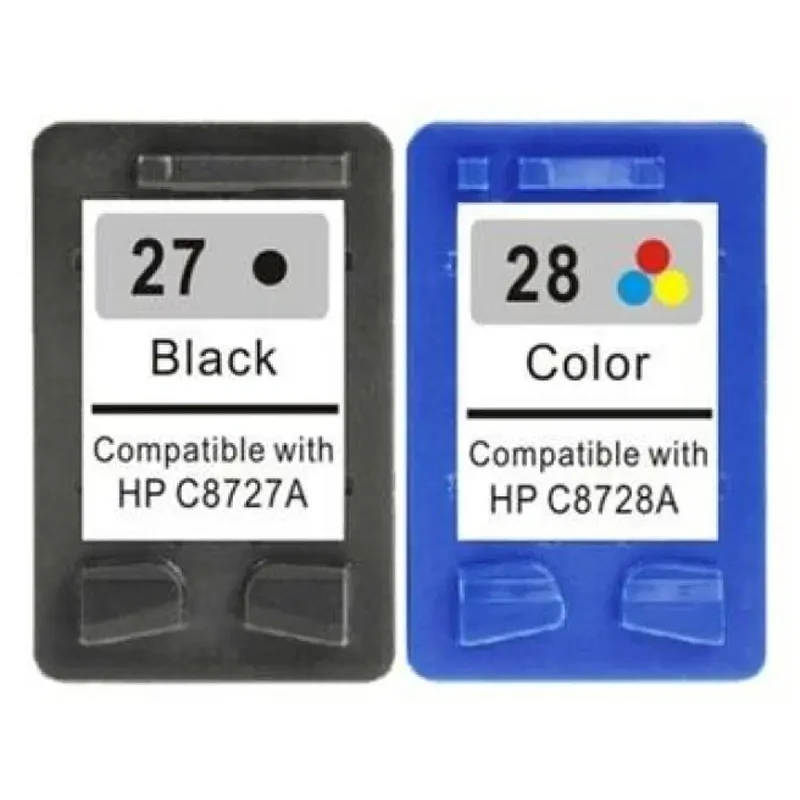 Συμβατά  μελάνια HP 27, 28 Pack