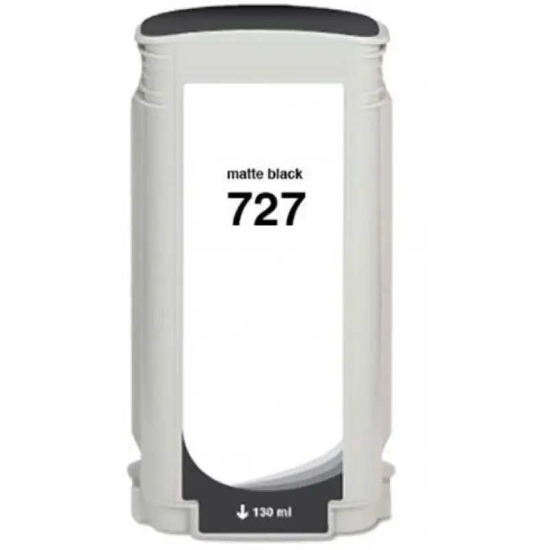 Συμβατό μελάνι HP 727 Matte Black  (B3P22A)