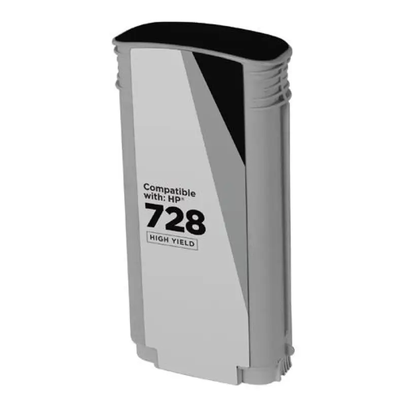 Συμβατό μελάνι HP 728 Matte Black  (F9J68A)