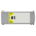 Συμβατό μελάνι HP 81 C4933A YELLOW