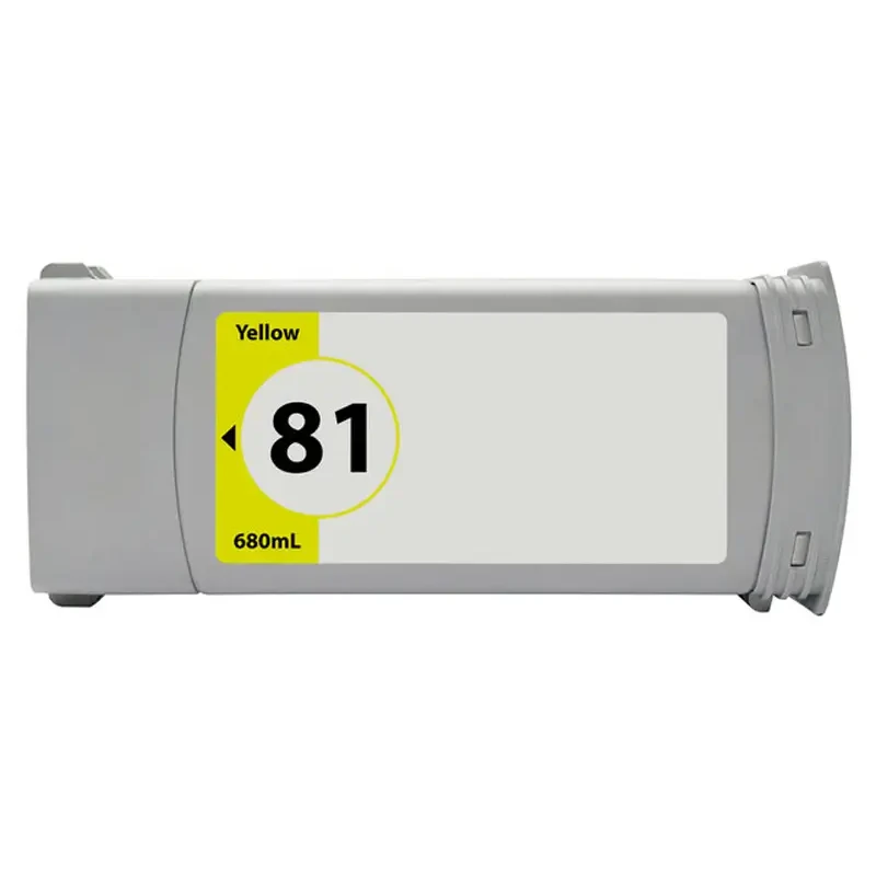 Συμβατό μελάνι HP 81 C4933A YELLOW
