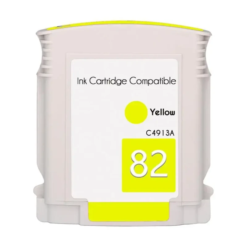 Συμβατό μελάνι HP 82 Yellow C4913A