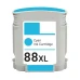 Συμβατό μελάνι HP 88XL C9391 Cyan