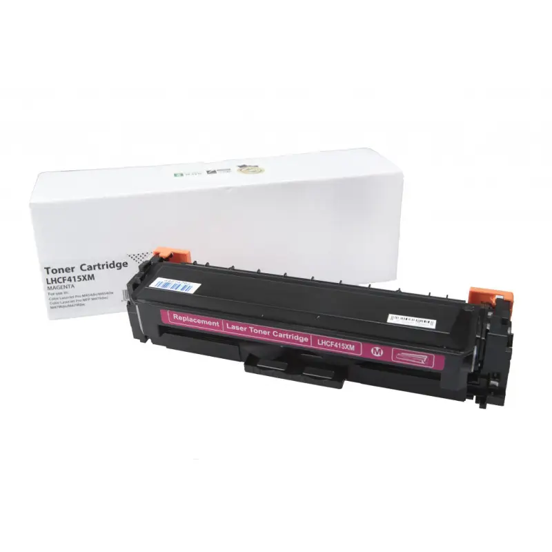 Compatible   toner HP  415X Magenta Toner Cartridge (W2033X) With Chip