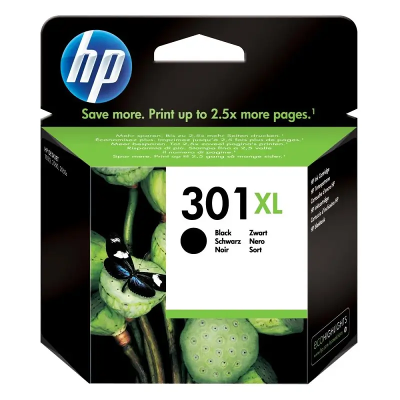 Original ink HP CH563EE No 301 Black XL