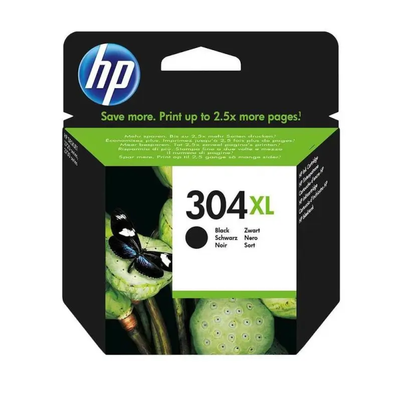 Original ink HP 304XL N9K08AE black