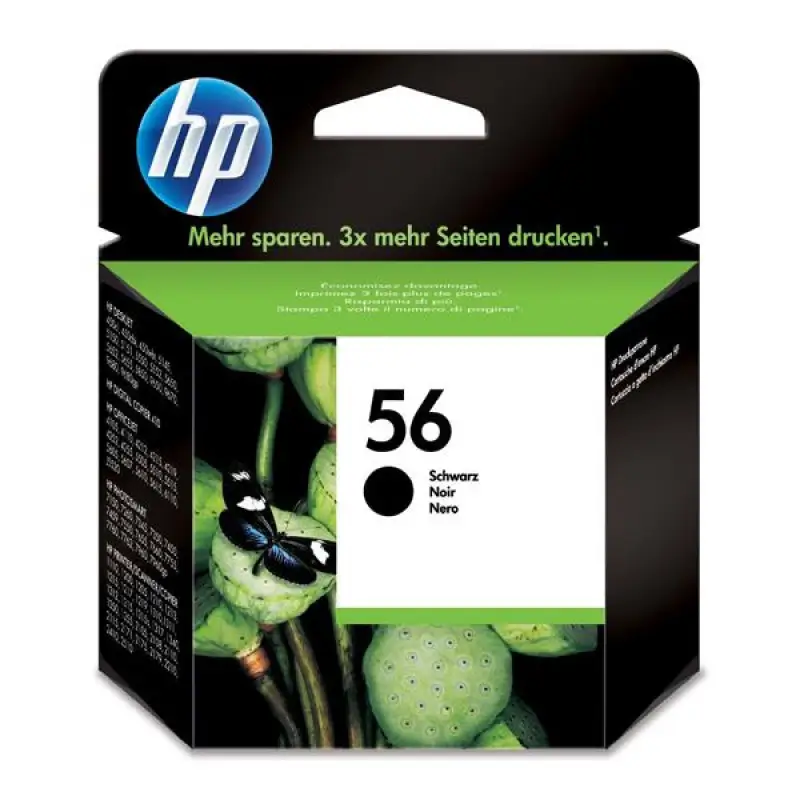 Original ink HP C6656A NO.56 bk