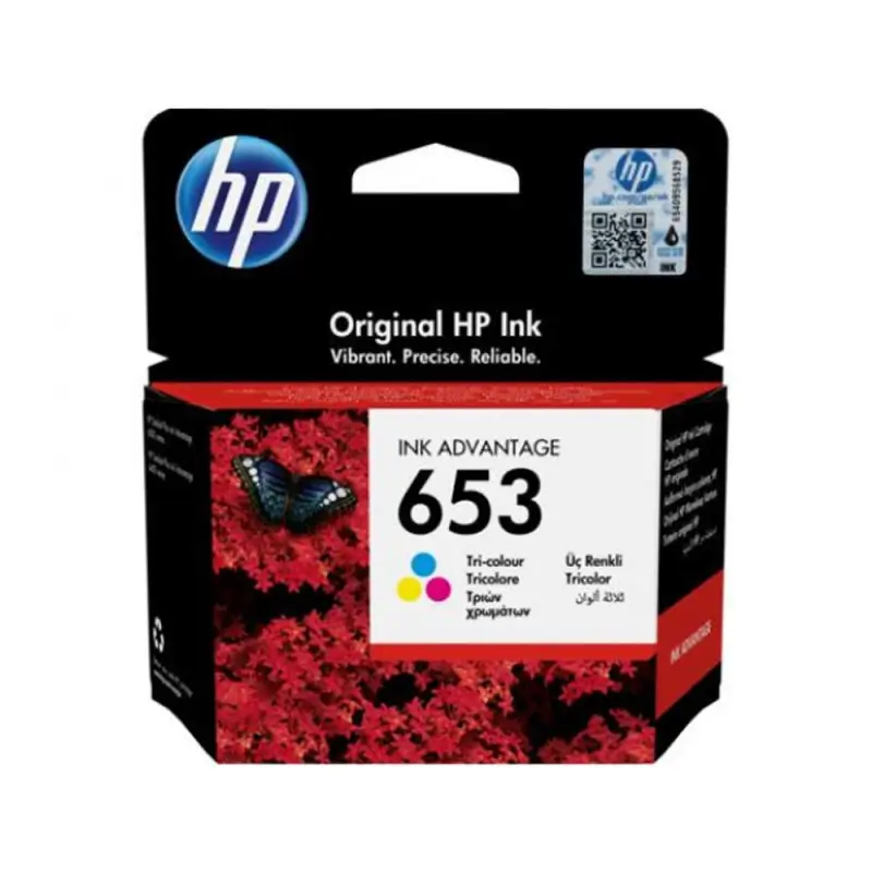 Γνήσιο μελάνι HP 653 Tri-color (3YM74AE)