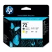Original printhead HP No 72  Matte Black and Yellow (C9384A)