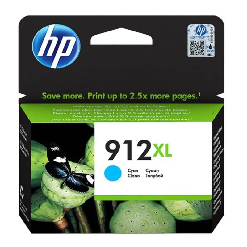 Original ink HP 912XL Cyan (3YL81AE)