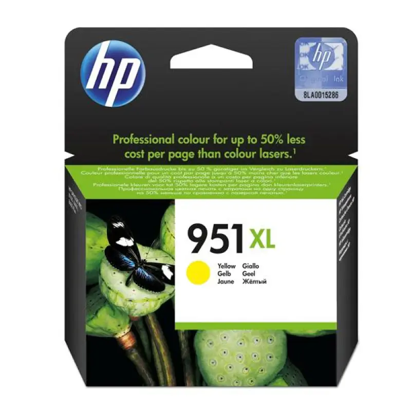 Original ink HP 951XL Officejet Yellow