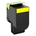 Compatible toner Lexmark C242XY0 Yellow C2425 3.500 pages