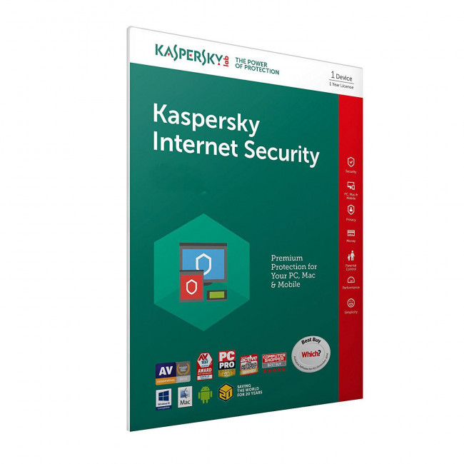 Kaspersky Internet Security Multi Device  (1 Licence-1 Year) - ΕΚΔΟΣΗ 2023 - Hλεκτρονική Άδεια