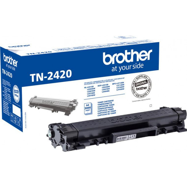 Γνήσιο Toner  Brother TN-2420 HC Black - 3K Pgs