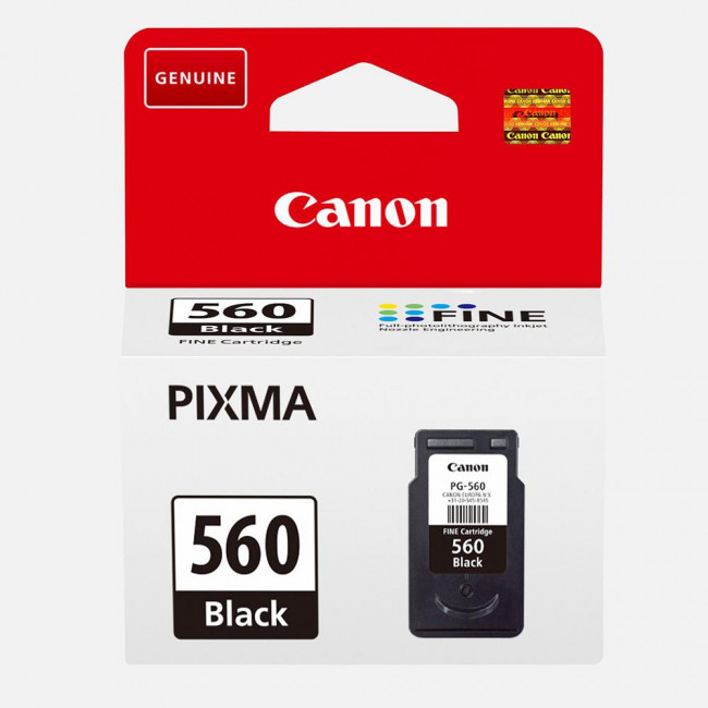 Γνήσιο μελάνι Canon PG-560BK Black