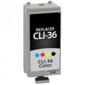 Συμβατό μελάνι Canon CLI-36 Color