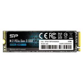 SILICON POWER SSD PCIe Gen3x4 P34A60 M.2 2280, 1TB, 2.200-1.600MB/s