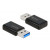 DELOCK USB αντάπτορας δικτύου WLAN 12550, dual band, DFS, μαύρος
