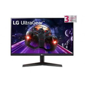 LG MONITOR 24GN600-B, LCD TFT IPS LED, 23.8", 16:9, 300 CD/M2, 1000:1, 1MS, 144Hz, 1920x1080, 2x HDMI/DISPLAY PORT/HP OUT, FREESYNC, GAMING, 3YW & 0 PIXEL.