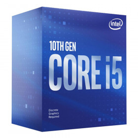 INTEL CPU CORE i5 10400F, 6C/12T, 2.90GHz, CACHE 12MB, SOCKET LGA1200 10th GEN, BOX, 3YW.