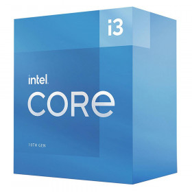 INTEL CPU CORE i3 10105, 4C/8T, 3.70GHz, CACHE 6MB, SOCKET LGA1200 10th GEN, GPU, BOX, 3YW.