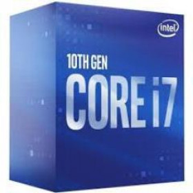 INTEL CPU CORE i7 10700, 8C/16T, 2.90GHz, CACHE 16MB, SOCKET LGA1200 10th GEN, GPU, BOX, 3YW.
