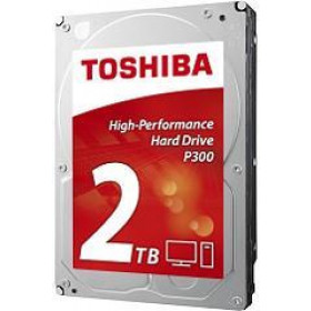 TOSHIBA HDD 3.5" 2TB P300 HDWD120UZSVA, SATA3, 7200RPM, CACHE 64MB, BULK, 2YW.