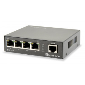 LEVELONE Ethernet PoE switch FEP-0531, 5-port 10/100Mbps, 60W, Ver. 1